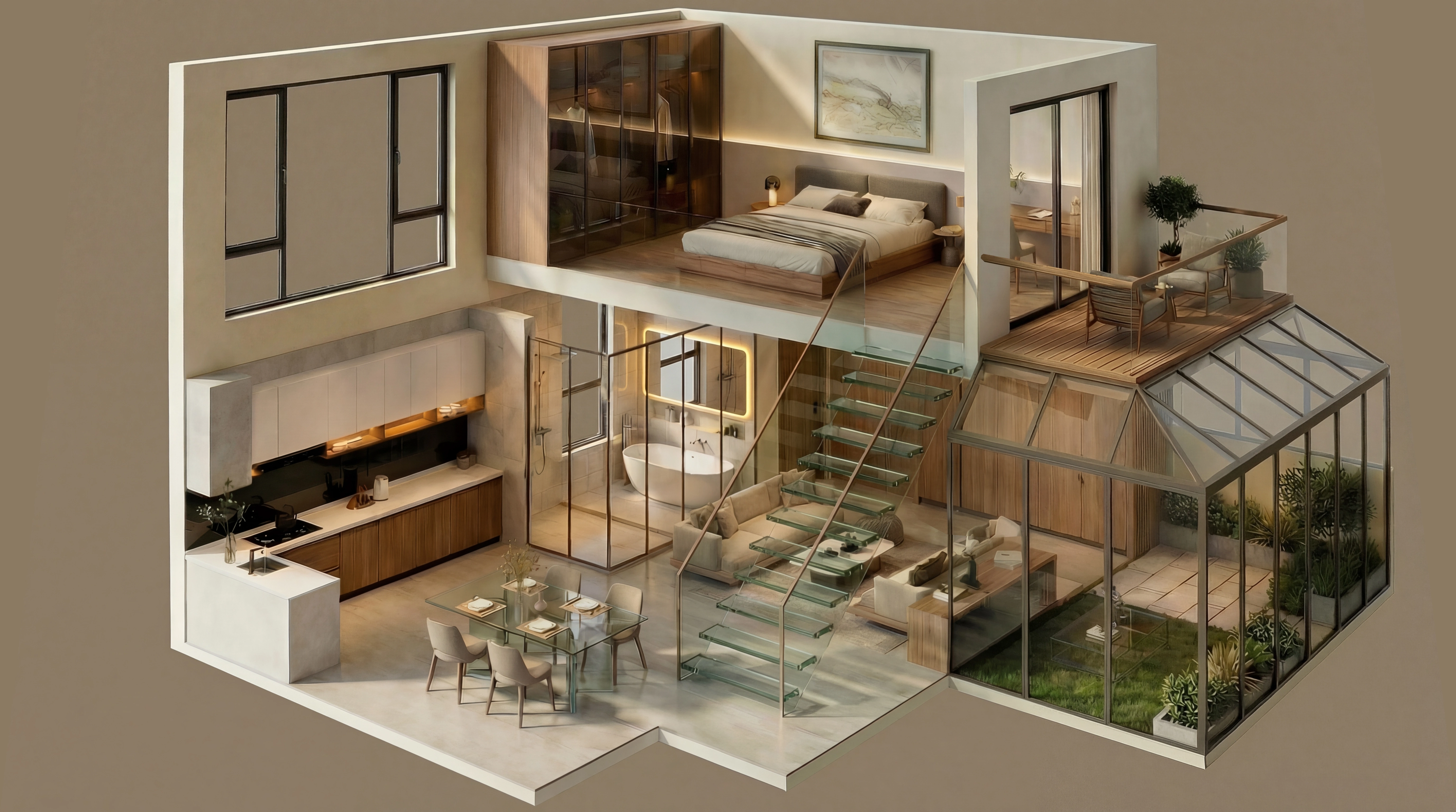 Privat - Glaslösungen im Wohnbereich